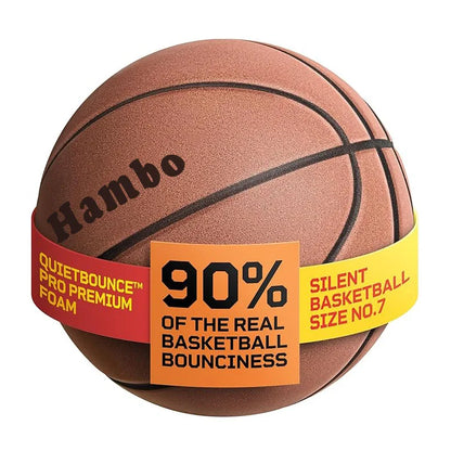 Grooved Silent Basketball | 90% Original Bounciness