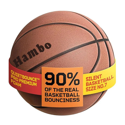 Grooved Silent Basketball | 90% Original Bounciness
