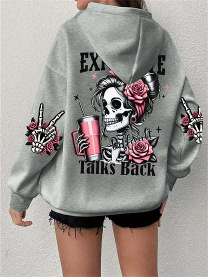 Women Hoody Harajuku Loose Clothes Fleece Warm Comfortable Hoodie