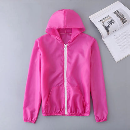 Lightweight UV Protection Coat for Running