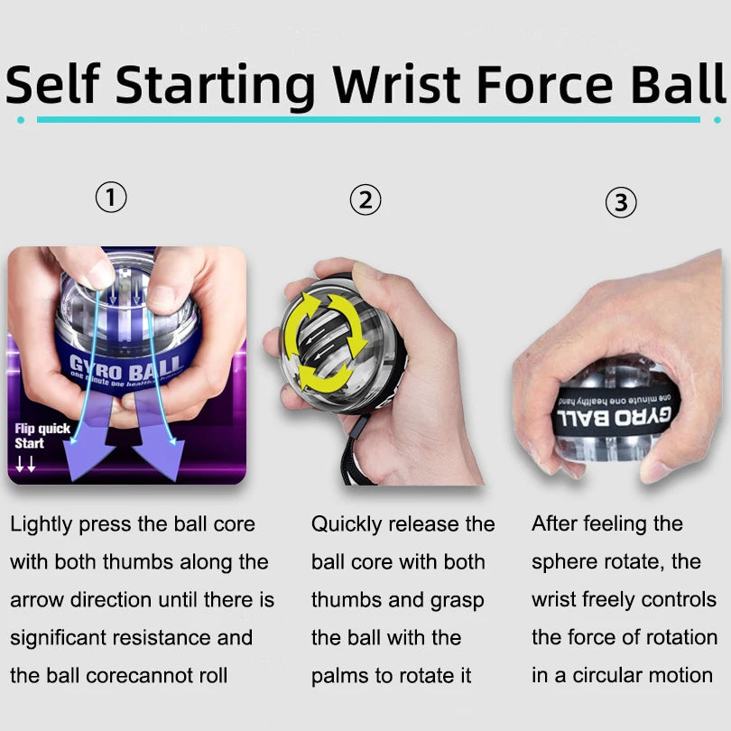 Gyro-Powerball Forearm Exerciser