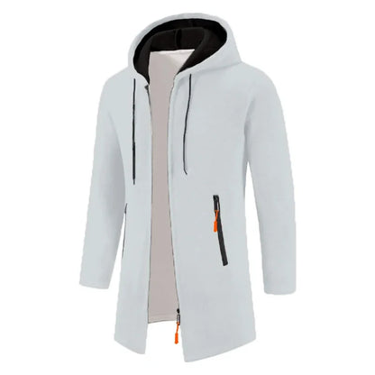 Men’s Winter Hoodie – Zip-Up Oversized Sweatshirt