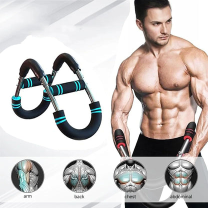 Adjustable Arm Trainer With Resistance Bands - Detachable
