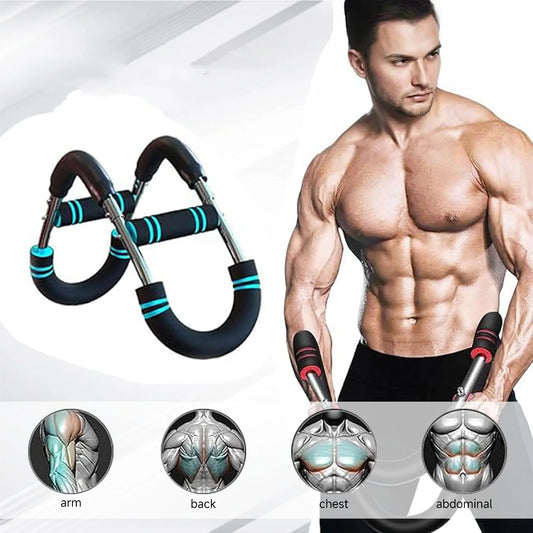 Adjustable Arm Trainer With Resistance Bands - Detachable