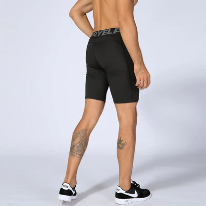Quick-Dry Gym Workout Shorts with Pocket