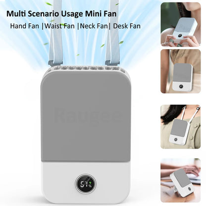 Mini USB Rechargeable Waist & Neck Fan