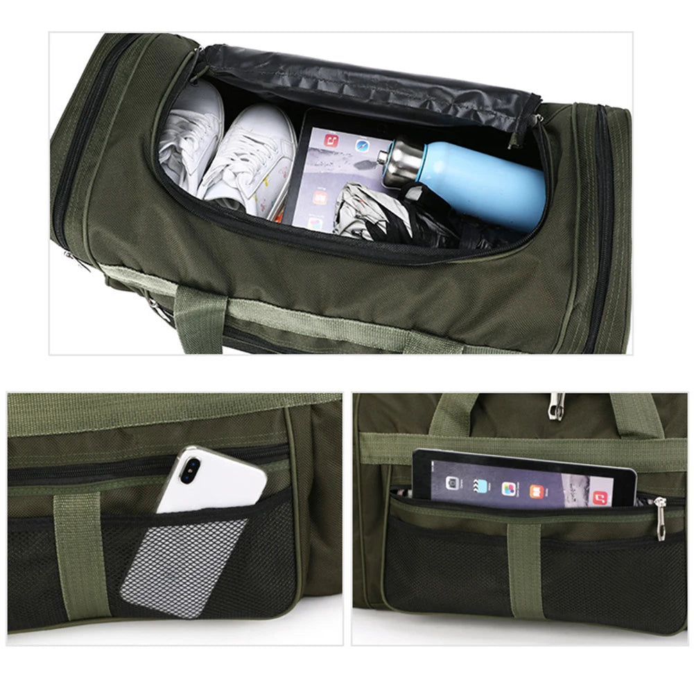 Oxford Multifunctional Waterproof Fitness Duffel for Outdoor Sports
