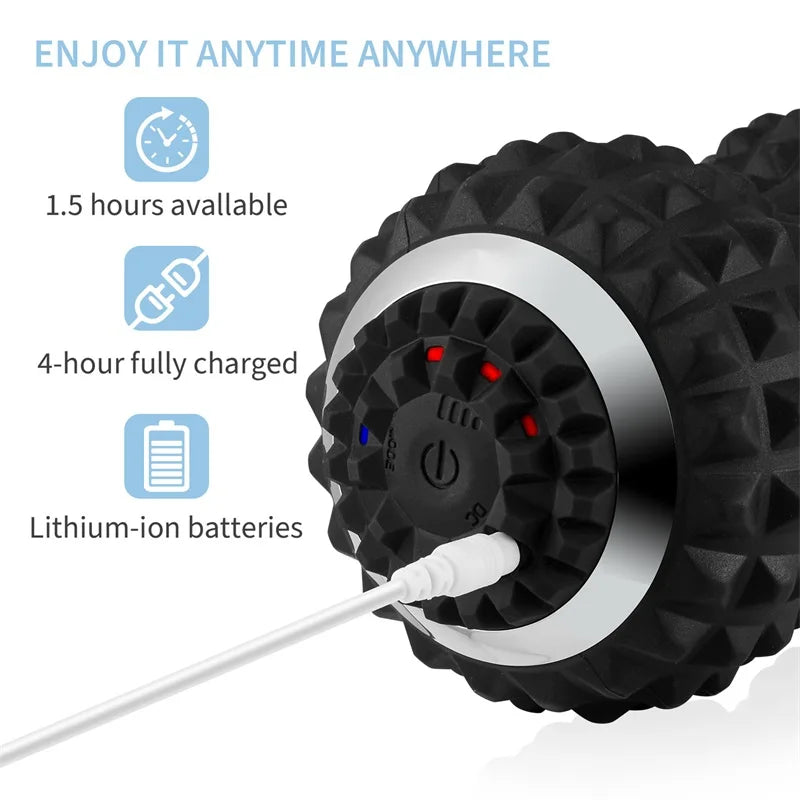 Electric Massage Peanut Ball | Vibrating USB Rechargeable