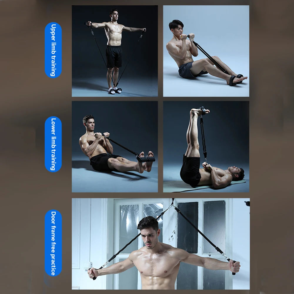 Pedal Resistance Band Puller – Multi-Functional Home Exercise Equipment