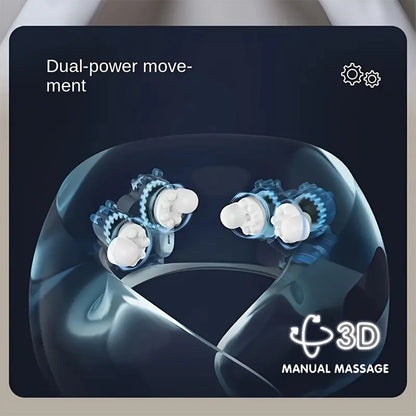 Rechargeable Neck Massager Pillow