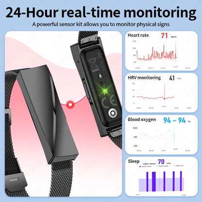 Couple’s Smart Gym Bracelet – Fitness & Health Tracker