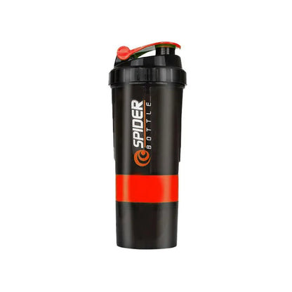 Multi-Layer Shaker Cup | 3-in-1 Protein Bottle for Gym & Bodybuilding