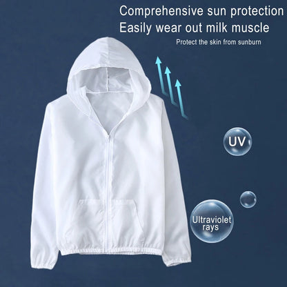 Lightweight UV Protection Coat for Running