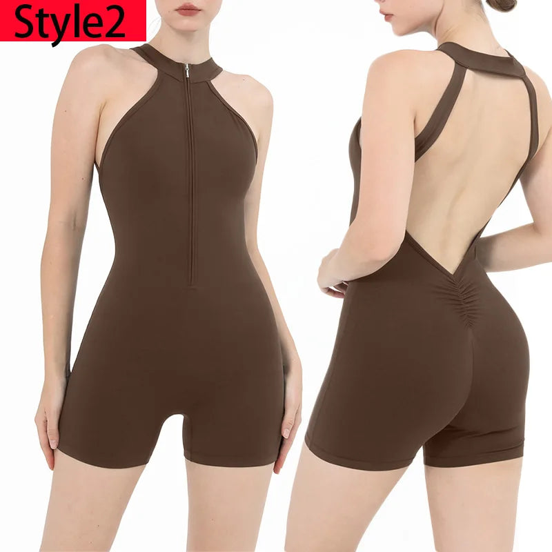 Scrunch Fitness Jumpsuit for Women