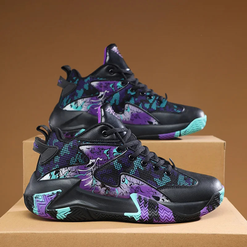 Breathable Basketball Shoes – Athletic Training Sneakers
