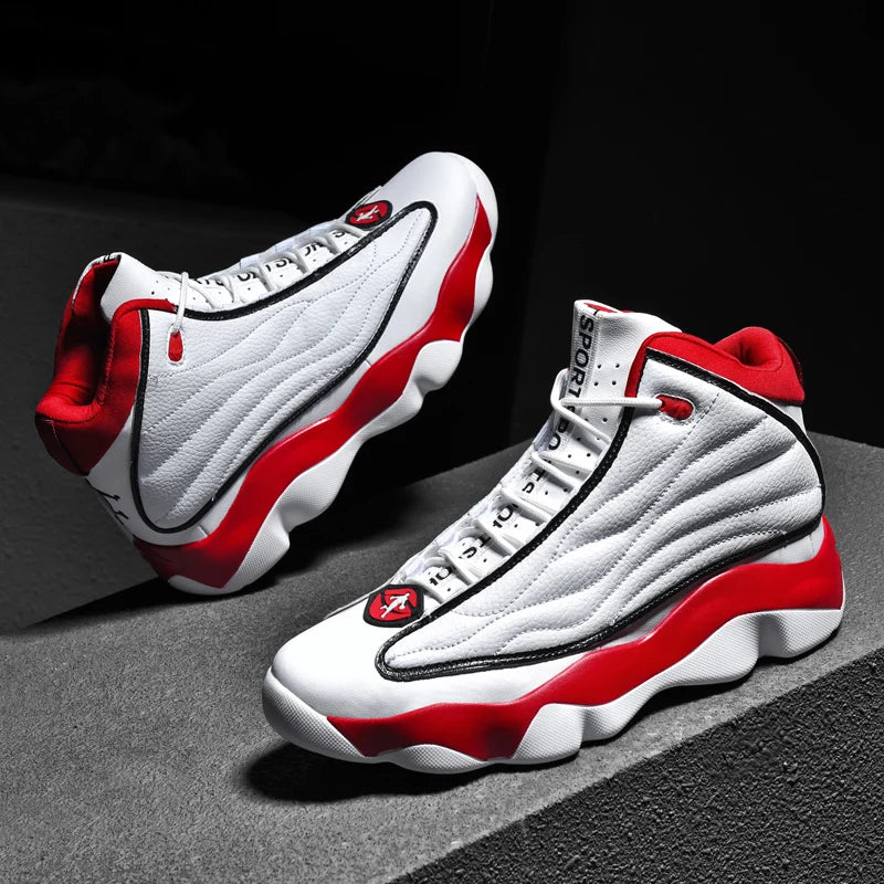 For All Adults High-Top Basketball Sneakers