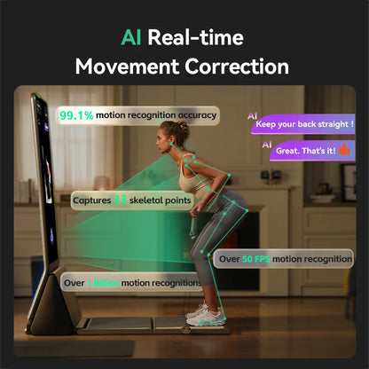 High-Tech 3-in-1 Multifunctional Home Gym Equipment with AI