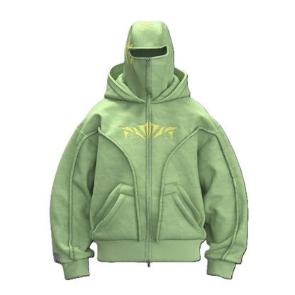 Ninja Harajuku Zip Up Hoodie