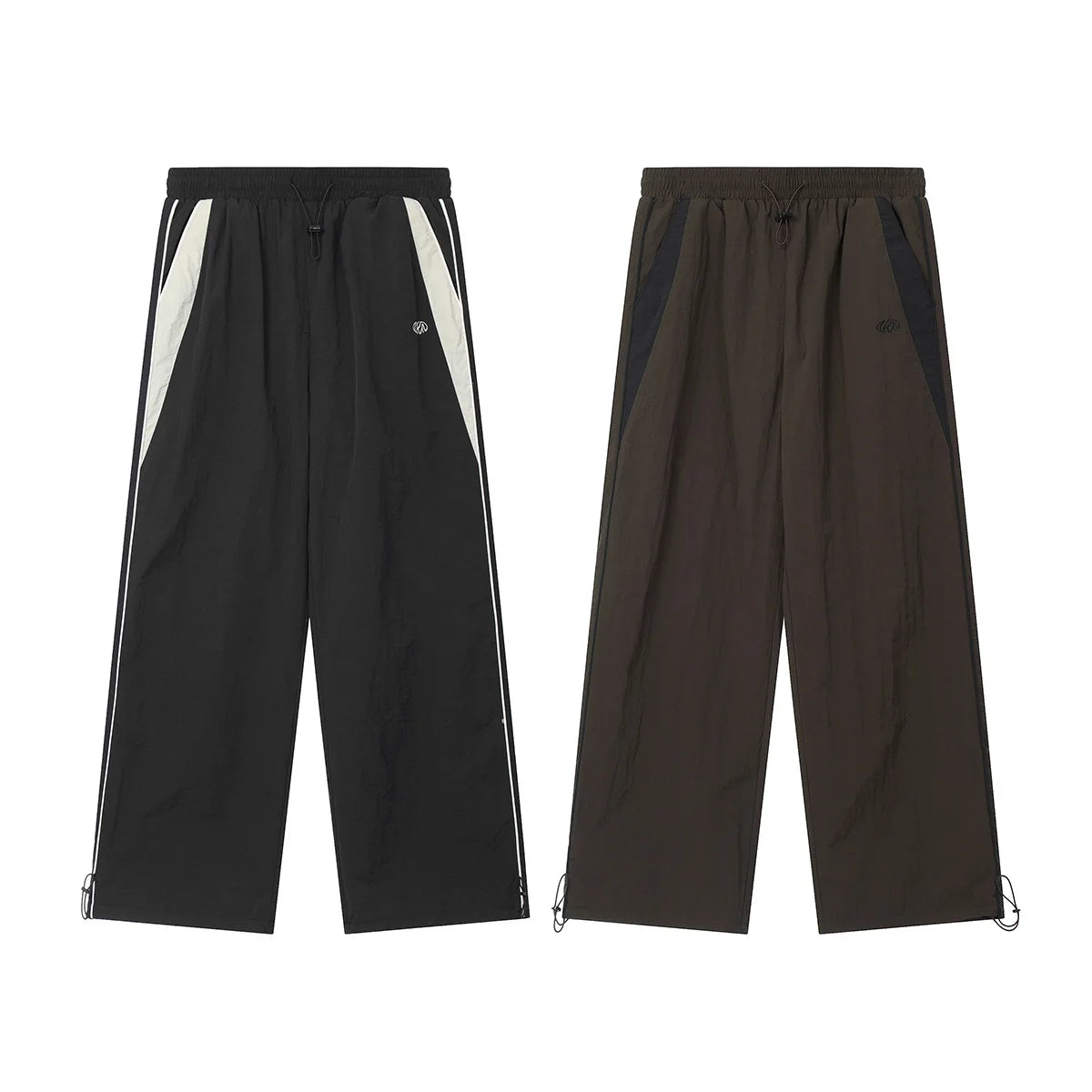 Vintage Wide Leg Pants – High Waist Baggy Trousers for Women
