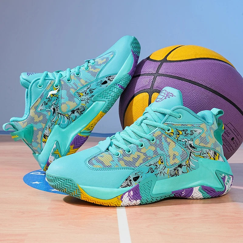 Breathable Basketball Shoes – Athletic Training Sneakers