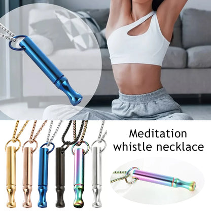 Stainless Steel Breathing Necklace