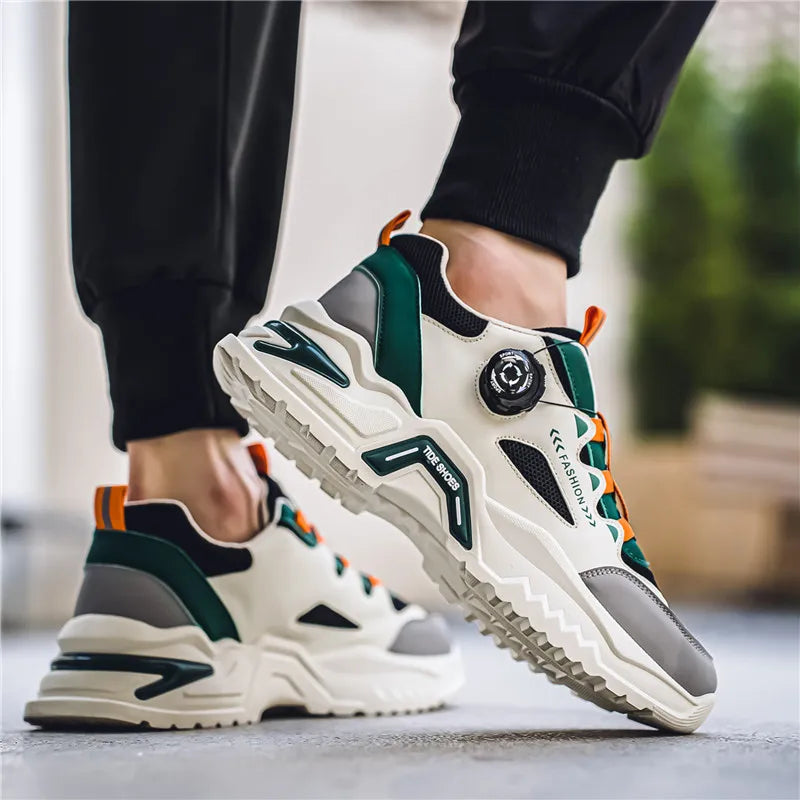 Men’s Rotating Buckle Soft Sole Sneaker