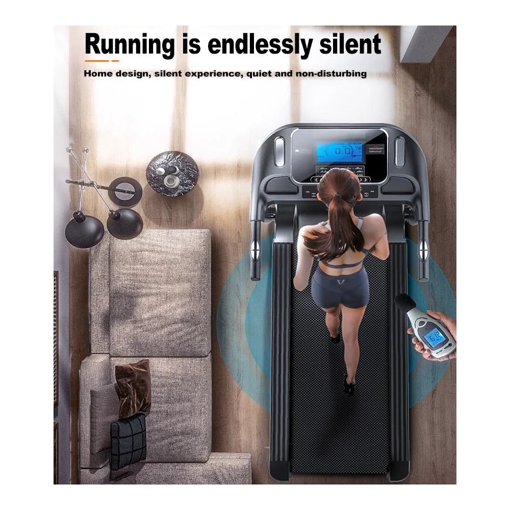 Foldable Electric Curved Treadmill