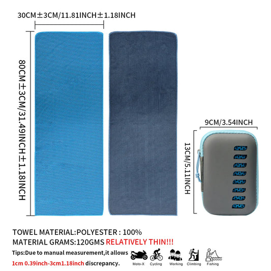 Cooling Towels with EVA case