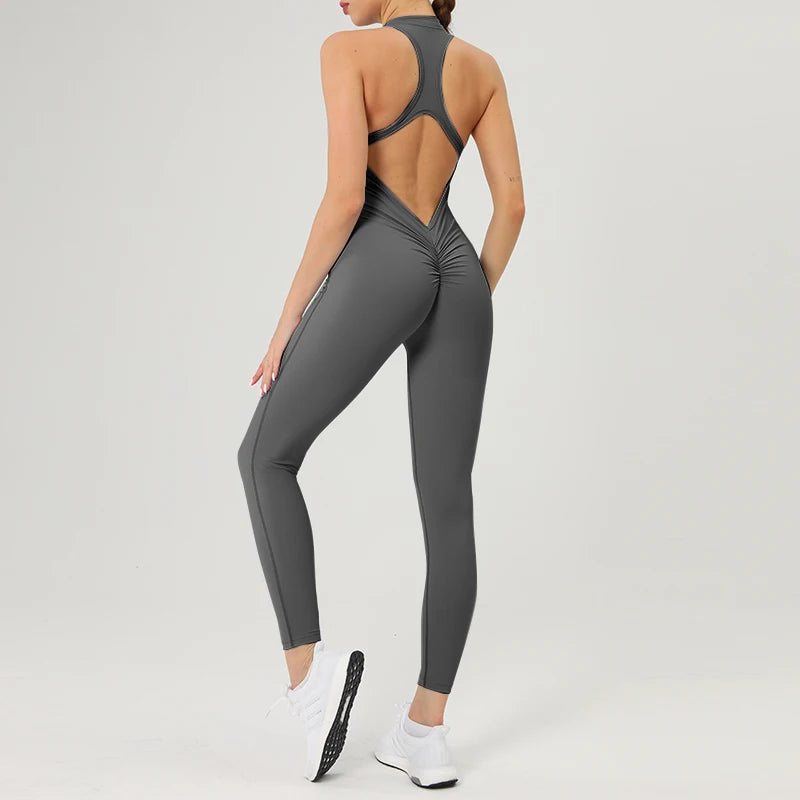 Scrunch Fitness Jumpsuit for Women