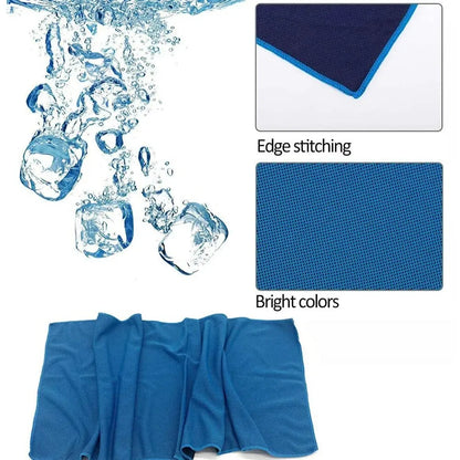 Cooling Towel with Silicone Case for Fitness