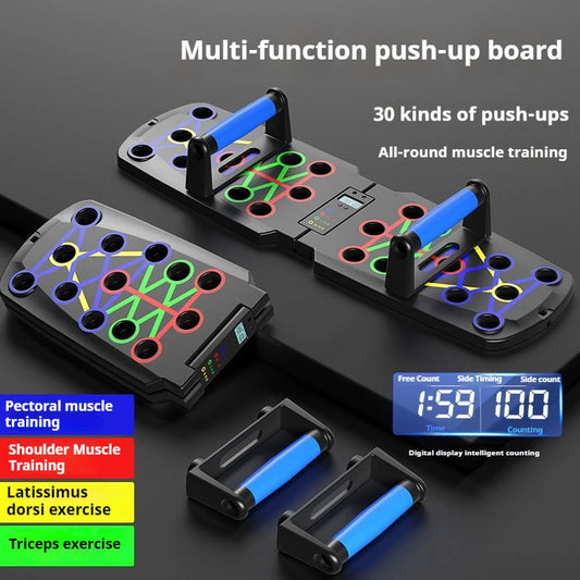 Portable & Foldable Push-Up Board