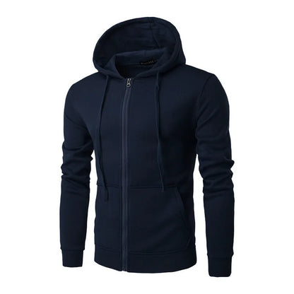 Men’s Slim Fit Zipper Hoodie Jacket