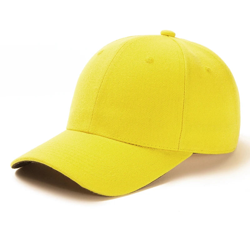 Baseball Cap Adjustable Casual Hat - With Variant Colors