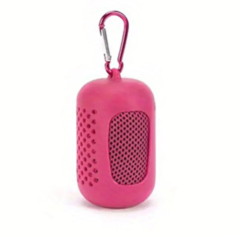 Cooling Towel with Silicone Case for Fitness