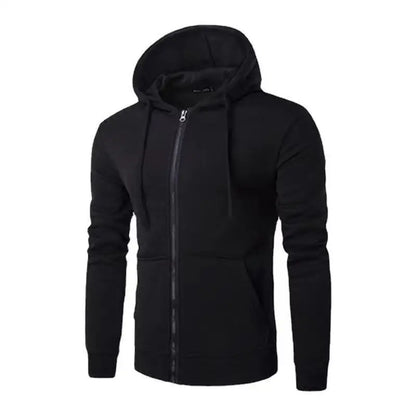 Solid Color Pocket Hoodies