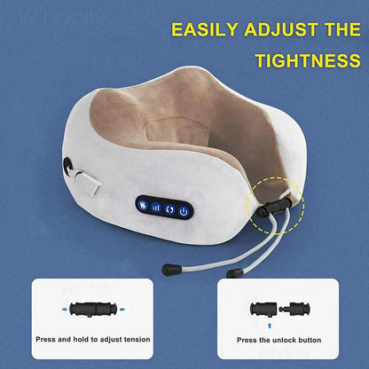 Rechargeable Neck Massager Pillow