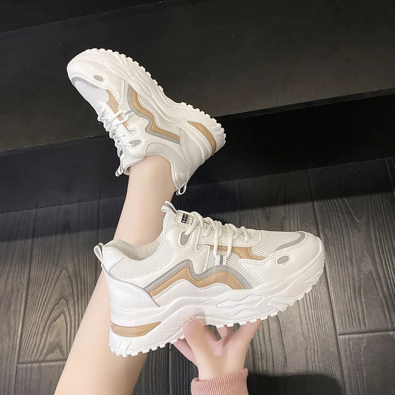 Women's Breathable Chunky Sneakers