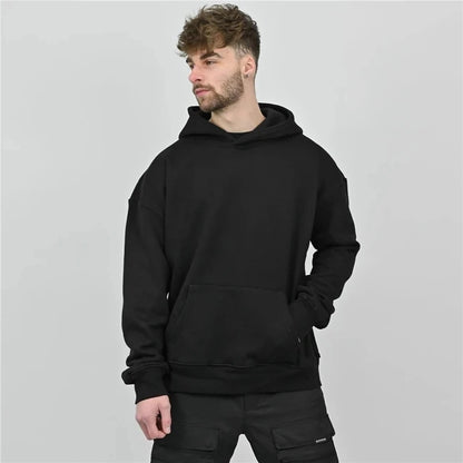 Cotton Hoodie & Pants Set – Fitness Bodybuilding Sweatshirt