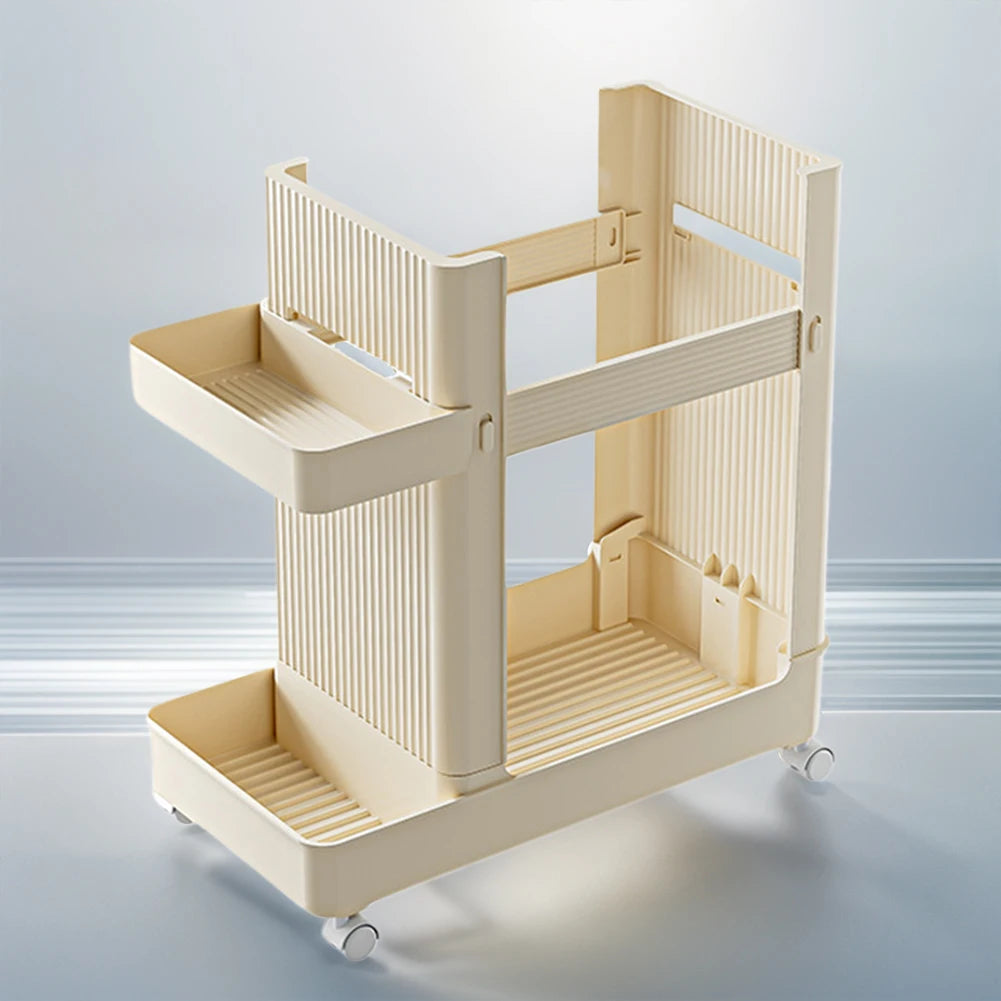 Large Capacity Sports Equipment Storage Rack with Wheels