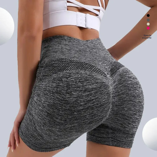 Women's High-Waist Ruched Booty Shorts