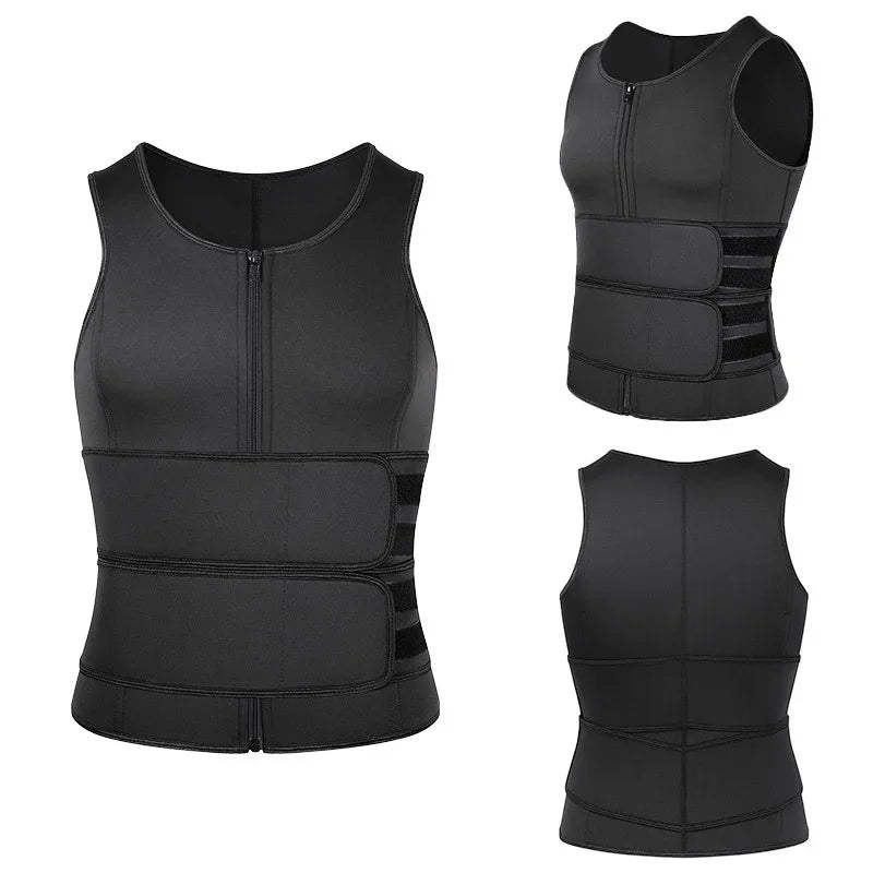 Sauna Sweat Compression Shapewear for Slimming & Workout Support - Vensslim