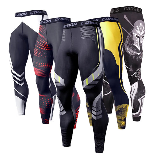 Quick-Dry Sports Tights for Gym, Workout & Jogging