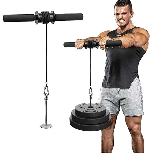 Forearm & Wrist Trainer – Muscle Strength Roller with Hand Grip