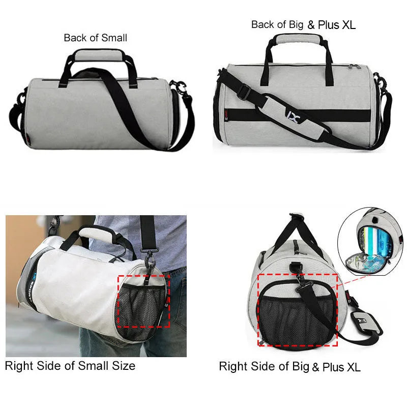 Large Sports Gym Bag for Men – Waterproof