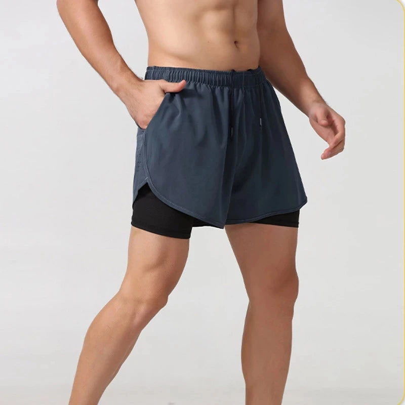 Men’s Double-Layer & Quick-Drying Shorts