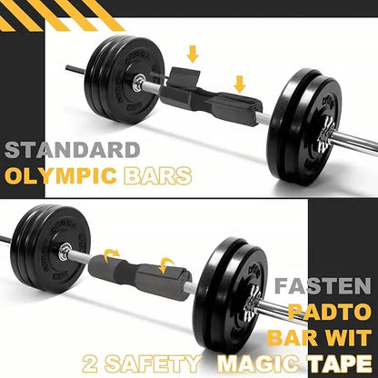 Fitness Weightlifting Barbell Pad Squat | Protective Neck-Shoulder