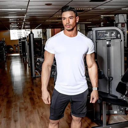 Men's Quick-Dry Compression Training T-Shirt