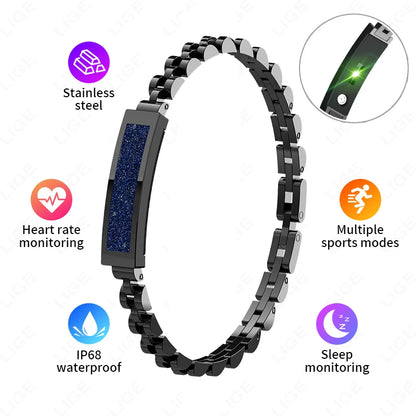 New Smartwatch & Fitness Bracelet – Waterproof Pedometer