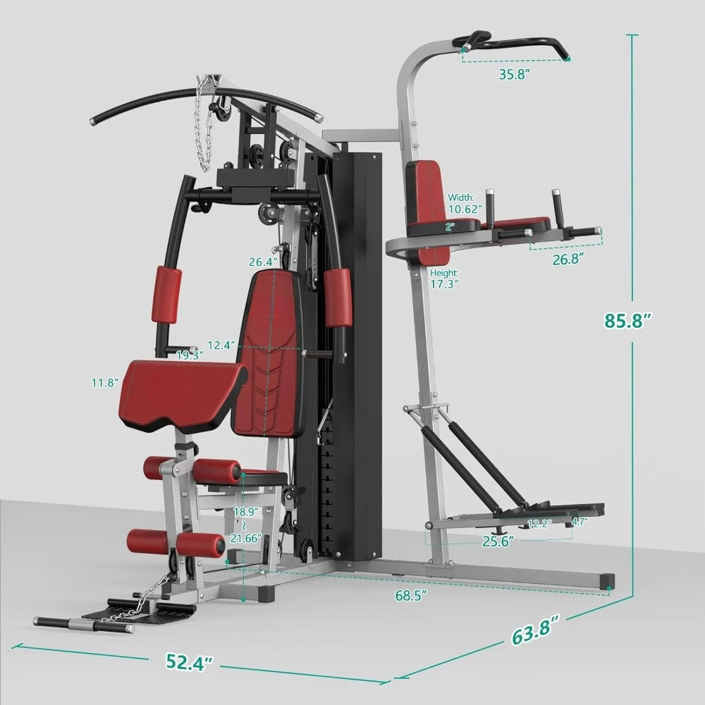 Multifunctional Home Gym Workout Station