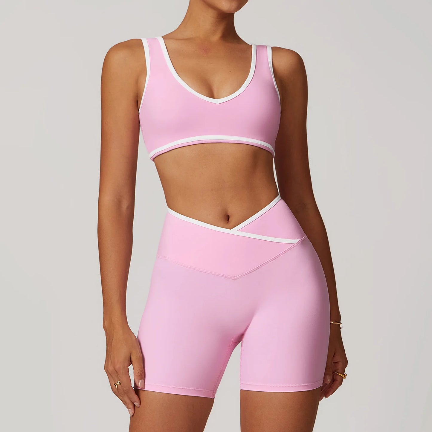 New Trendy Women’s 2-Piece Yoga Set